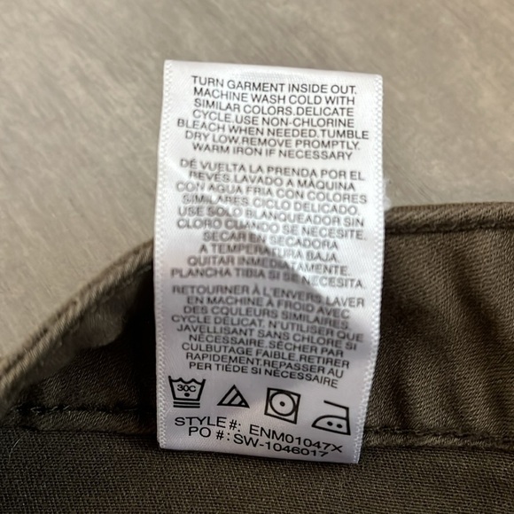 KENSIE Khaki Cotton Blend Cargo Pant, Size 8/29 - Picture 10 of 10